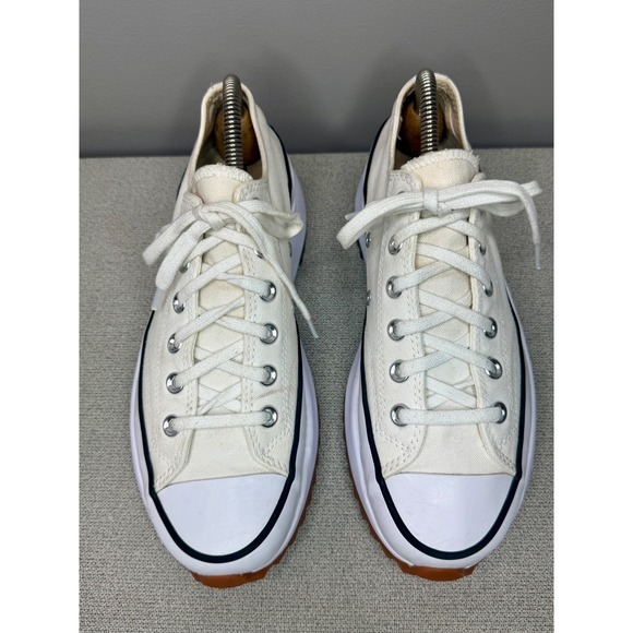 Converse Run Star Hike Ox Low Top Platform UNISEX shoes White 168817C Men 7.5 W9 main image 9